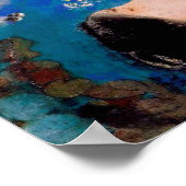 Ophelie, Redon Poster (Ecke)