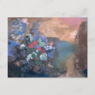 Ophelie unter den Blume, c.1905-8 Postkarte