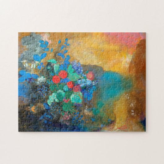 Ophelie unter den Blume, Redon Puzzle (Horizontal)