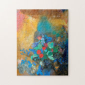 Ophelie unter den Blume, Redon Puzzle (Vertikal)