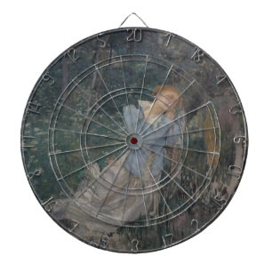 Ophelie (Wehende Frau) (von Jules Bastien-Lepage) Dartscheibe