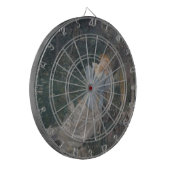 Ophelie (Wehende Frau) (von Jules Bastien-Lepage) Dartscheibe (Vorderseite Links)