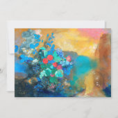 Ophelie Zu den Blume | Odilon Redon (Vorderseite)