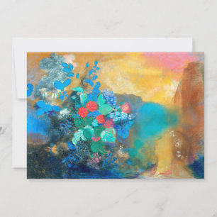 Ophelie Zu den Blume   Odilon Redon