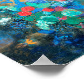 Ophelie Zu den Blume | Odilon Redon Poster (Ecke)