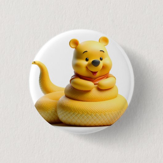 Ophidiophobie Gewinner des Pooh 1 Button (Vorderseite)