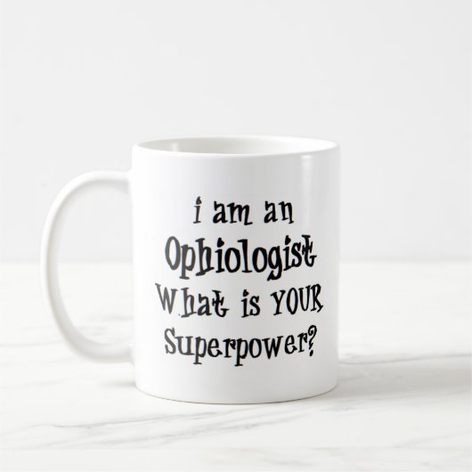 Ophiologe Kaffeetasse (Links)