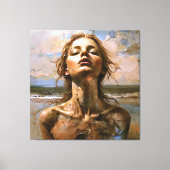 "Ophira"-Fragmente des Meeres Leinwanddruck (Vorderseite)