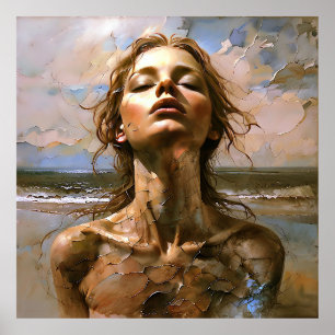 "Ophira"-Fragmente des Meeres Poster