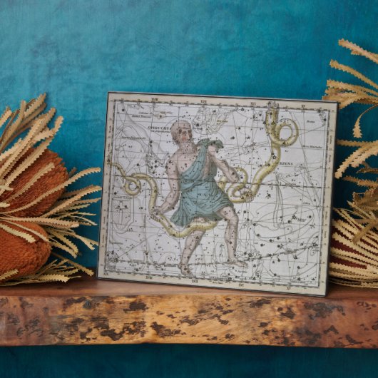 Ophiuchus oder Serpentarius, aus "A Celestial Atla Fotoplatte (Seite)