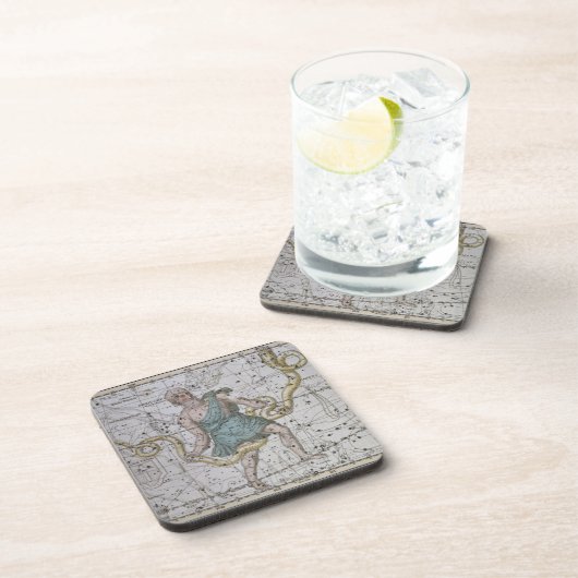 Ophiuchus oder Serpentarius, von 'einem Untersetzer (Rechte Seite)