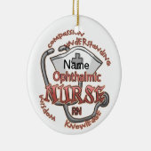 Ophthalmische Krankenschwester Axiom Keramikornament (Rechts)