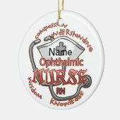 Ophthalmische Krankenschwester Axiom Keramikornament (Links)
