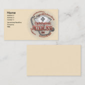 Ophthalmische Krankenschwester Axiom Visitenkarte (Vorne/Hinten)