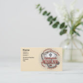 Ophthalmische Krankenschwester Axiom Visitenkarte (Stehend Vorderseite)