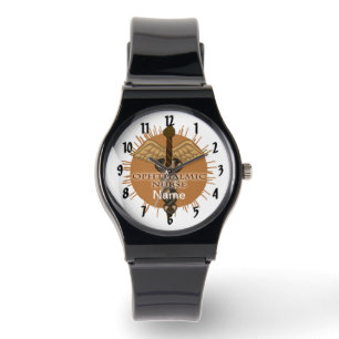 Ophthalmische Krankenversorgung Caduceus Armbanduhr