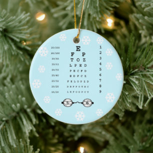 Ophthalmologe, Augenspezialist Weihnachtsschmuck