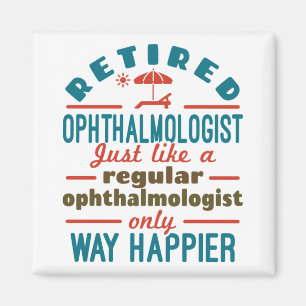 Ophthalmologe, ermüdet, Augenheilkunde Magnet