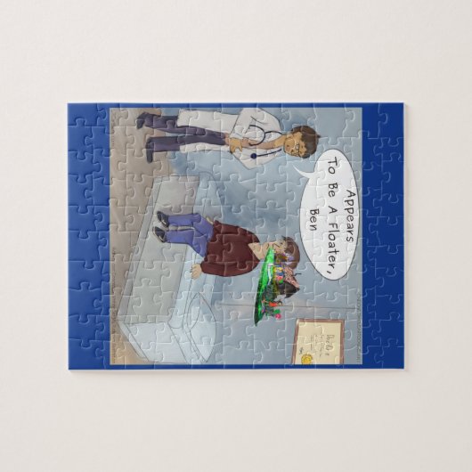 Ophthalmologe findet ein Parade Eye Floater Puzzle (Horizontal)