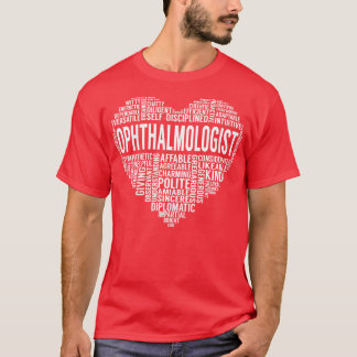 Ophthalmologe Herz T-Shirt