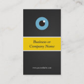 Ophthalmologe - Optical Creative Innovative Visitenkarte (Rückseite)