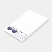 Ophthalmologe Post-it Klebezettel (angewinkelt)