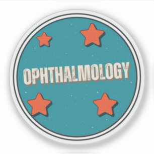 Ophthalmologie Aufkleber
