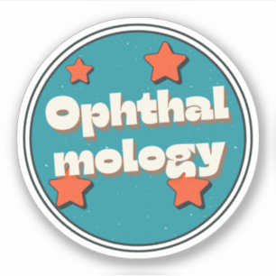 Ophthalmologie Aufkleber