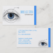 Ophthalmologist Business Card Visitenkarte (Vorne/Hinten)