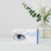 Ophthalmologist Business Card Visitenkarte (Stehend Vorderseite)