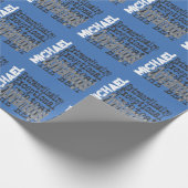Ophthalmologist Geschenkpapier (Ecke)