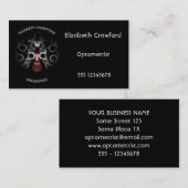 Ophthalmologist-Optometriker-Optiker-Test-Vision Visitenkarte (Vorne/Hinten)