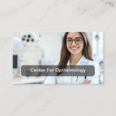 Ophthalmologist Vision Care Appointment Cards Visitenkarte (Vorderseite)