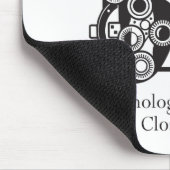 Ophthalmologists nehmen einen naheren Blick Mousepad (Ecke)