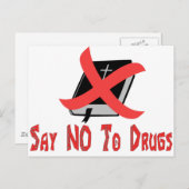 Opiate Religion Postkarte (Vorne/Hinten)