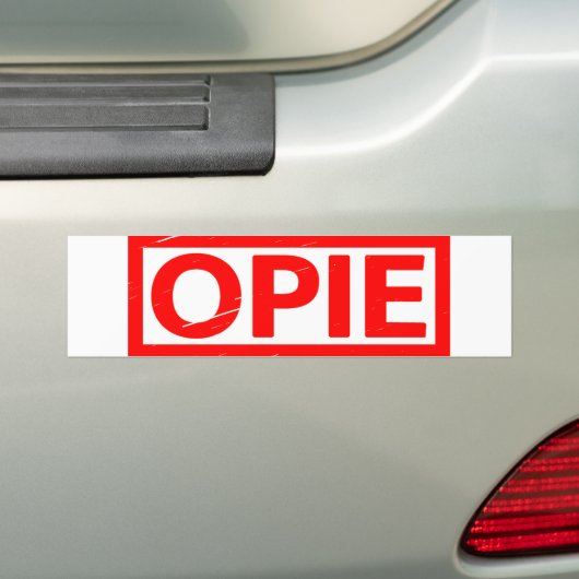Opie-Briefmarke Autoaufkleber (Auf Auto)