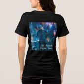 Opiniões (Modelo II) Tri-Blend Shirt (Rückseite)