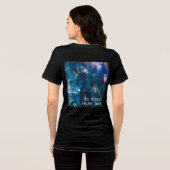 Opiniões (Modelo II) Tri-Blend Shirt (Rückseite voll)