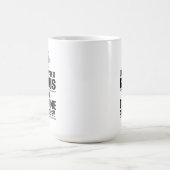 "Opinionated Genius...not a echter Smartass" Kaffeetasse (Mittel)