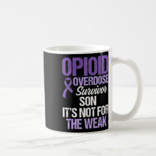 Opioid-Überdosis-Bewusstseins-Krieger Überlebender Kaffeetasse
