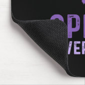 Opioid-Überdosis-Bewusstseins-Krieger Überlebender Mousepad (Ecke)