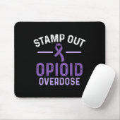 Opioid-Überdosis-Bewusstseins-Krieger Überlebender Mousepad (Mit Mouse)
