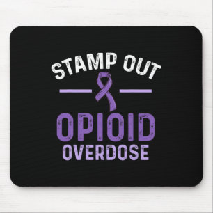 Opioid-Überdosis-Bewusstseins-Krieger Überlebender Mousepad