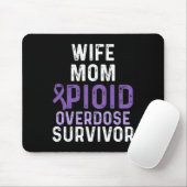 Opioid-Überdosis-Bewusstseins-Krieger Überlebender Mousepad (Mit Mouse)