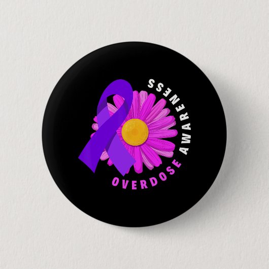 Opioid-Überdosis-Prävention Überdosis-Bewusstsein Button (Vorderseite)