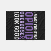 Opioide Überdosierung Sensibilisierung für das Bew Fleecedecke (Vorderseite (Horizontal))