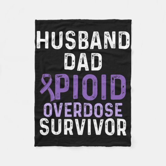 Opioide Überdosierung Sensibilisierung für das Bew Fleecedecke (Vorderseite)