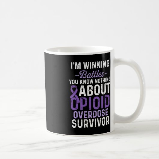 Opioide Überdosierung Sensibilisierung für das Bew Kaffeetasse (Rechts)
