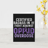 Opioide Überdosierung Sensibilisierung für das Bew Karte (Gelbe Blume)