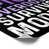 Opioide Überdosierung Sensibilisierung für das Bew Poster (Ecke)